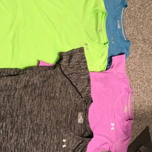 Bundle of 4 Under Armour shirts